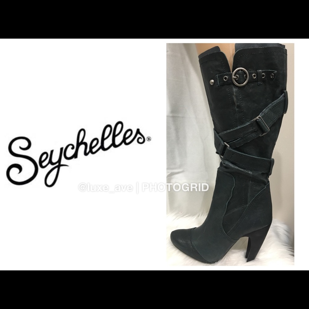 🔴 Seychelles Knee Distressed Leather Boots- NEW